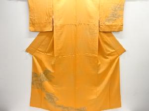 荒波模様刺繍訪問着